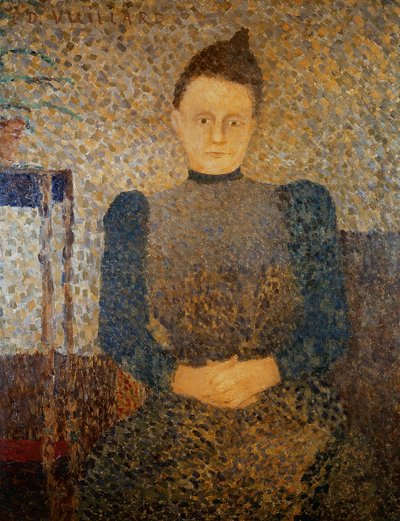 Retrato de Mlle Vuillard, hermana del artista, 1892-93 de Edouard Vuillard